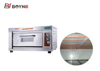 Table Top Single Deck Gas Oven , 0.24kg/H Commercial Bread Maker Equipment
