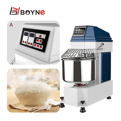 Double Acting Commercial Dough Mixer 20L Stainles  Steel